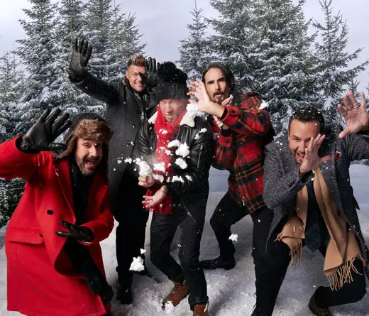 Backstreet Boys recibe la navidad con 